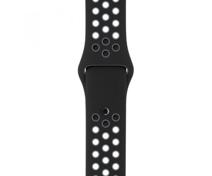 Ремінець Silicone with Black / Cool Gray Nike for Apple Watch 38 / 42mm